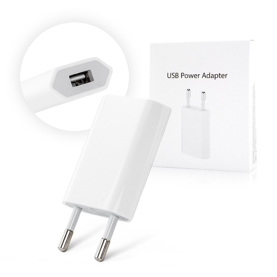 Donker worden innovatie Ooit Apple iPhone USB oplader 5W Adapter - Origineel Apple Retailpack - iPhone  USB oplader - iPhonekabel.nl De beste iPhone oplader kabels + Gratis  verzending